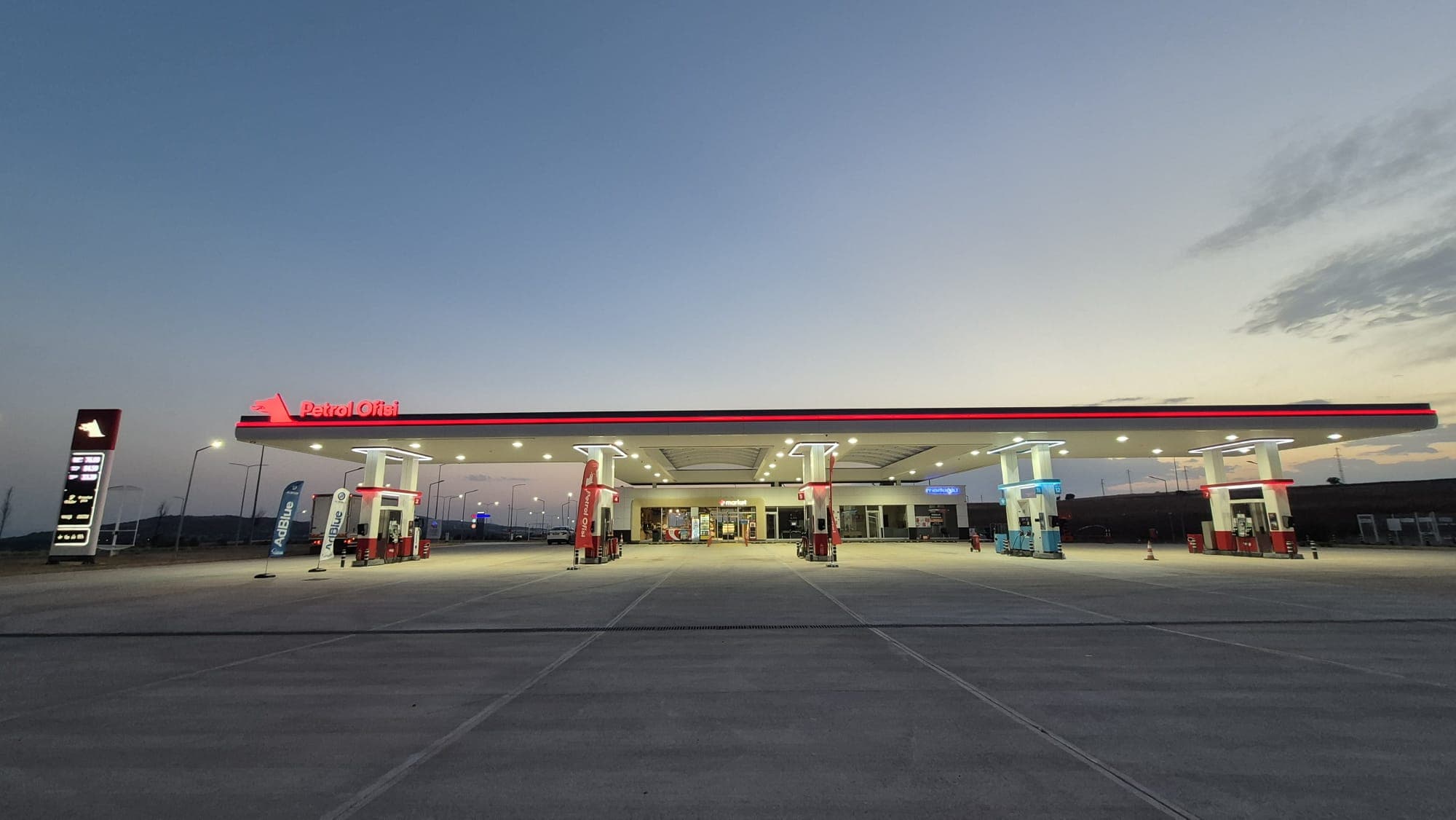 Çanakkale 1915 Otoyol İstasyonlarımız Petrol Ofisi Oldu